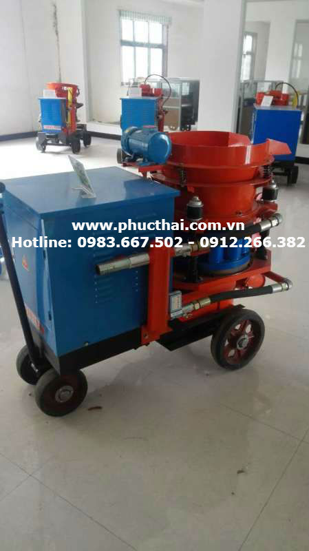 máy phun vẩy bê tông chất lượng cao phúc thái