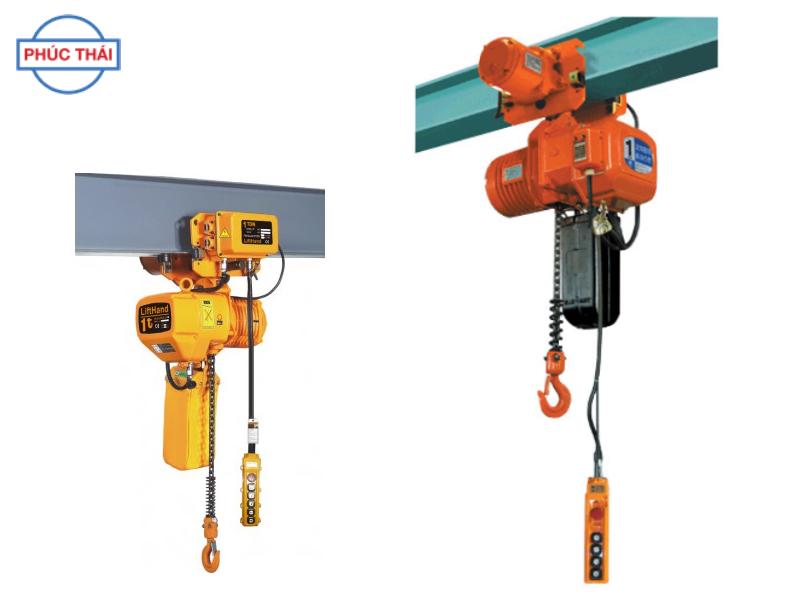 Một số loại palang (pa lăng) cáp điện 1 tấn